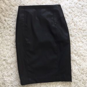 Express pleather skirt